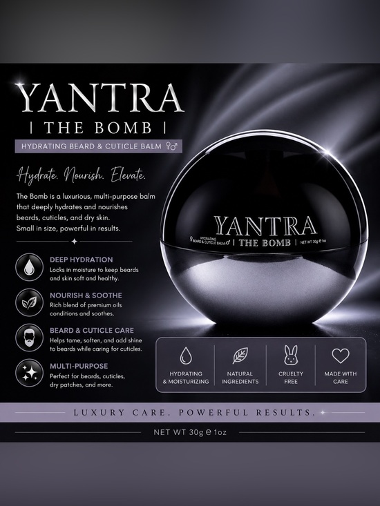 Yantra Other - ✨ YANTRA “The Bomb” Hydrating Beard & Cuticle Balm ✨